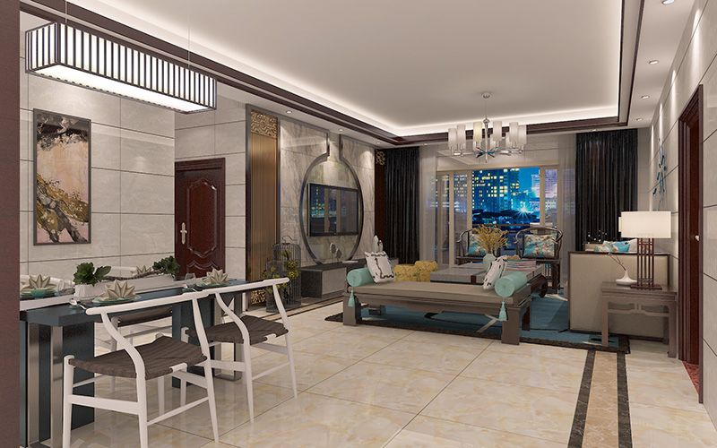 伊宁简约通透的空间