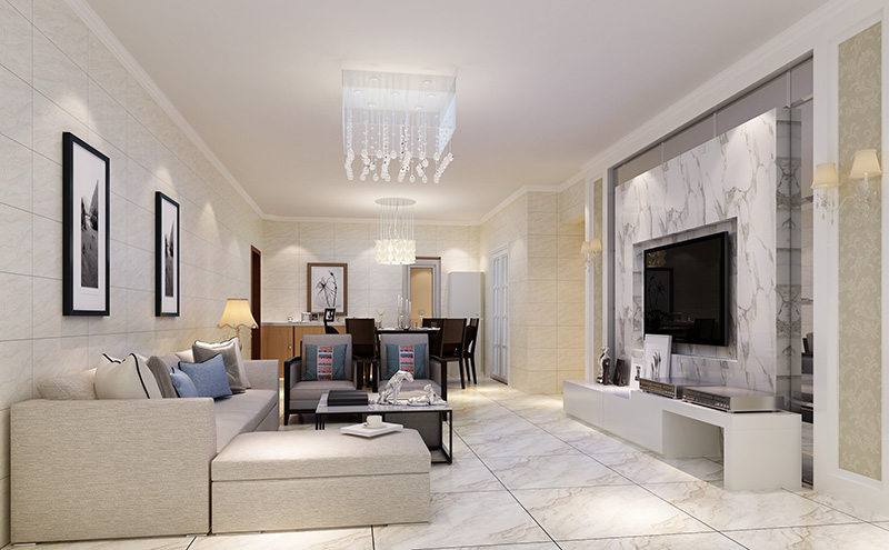 伊宁89平的现代风格装修